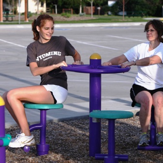 Outdoor Exercise Stretch